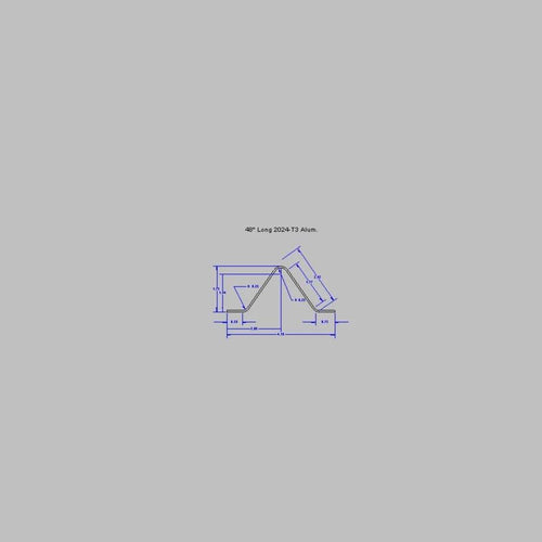 Aluminium Angle  – BD-4B, FU74 / BD-4C, 04C1174 / 48