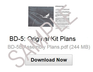 BD-5: Original Plans