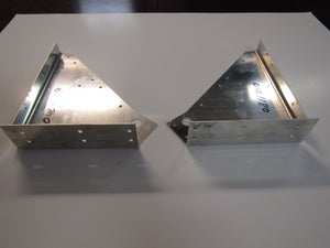 Machined Aluminum - 04L1179/80 - Nose Gear Box Sides